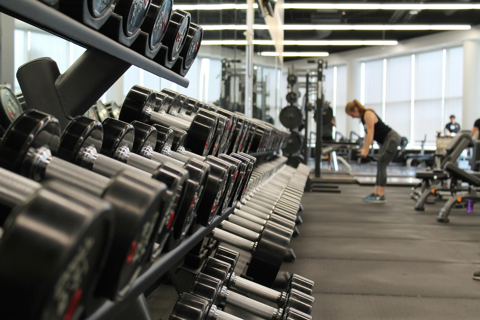 Premium fitness atmosphere
